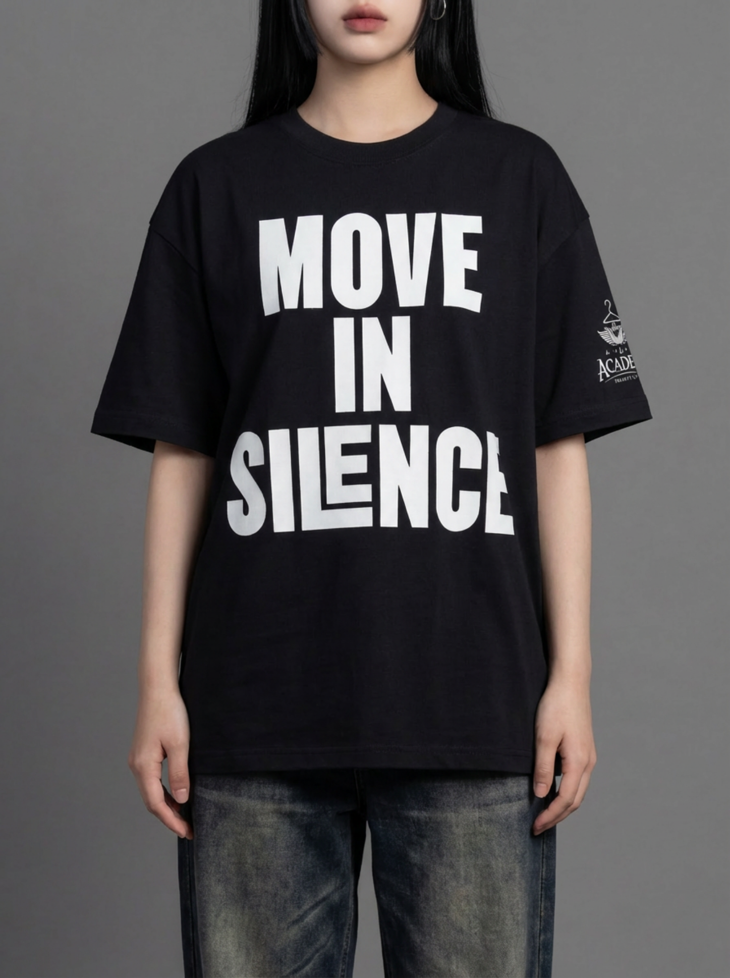 Move in Silence Academy Graphic Tee