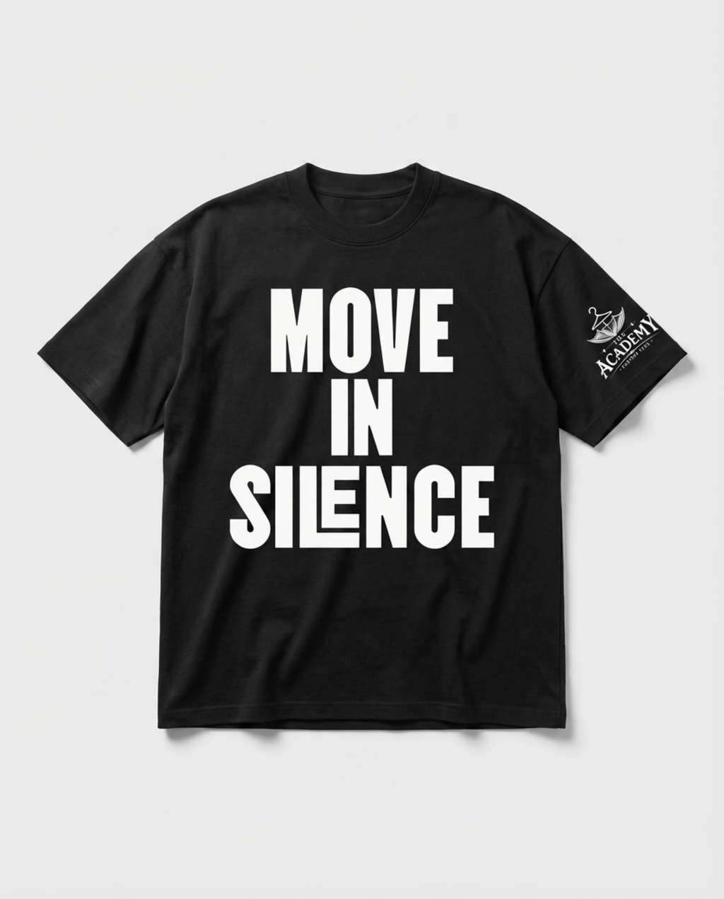 Move in Silence Academy Graphic Tee
