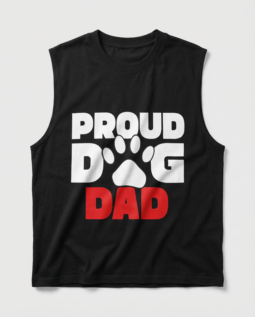 Proud Dog Dad Tank Top