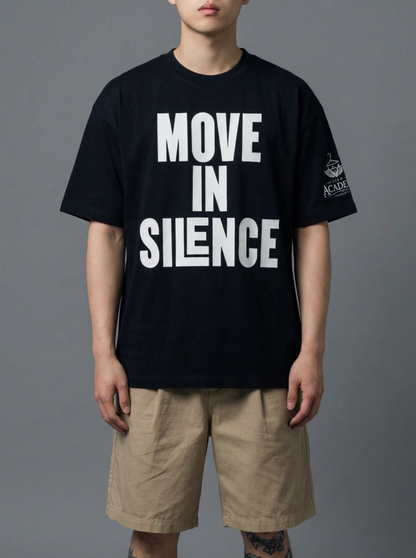 Move in Silence Academy Graphic Tee