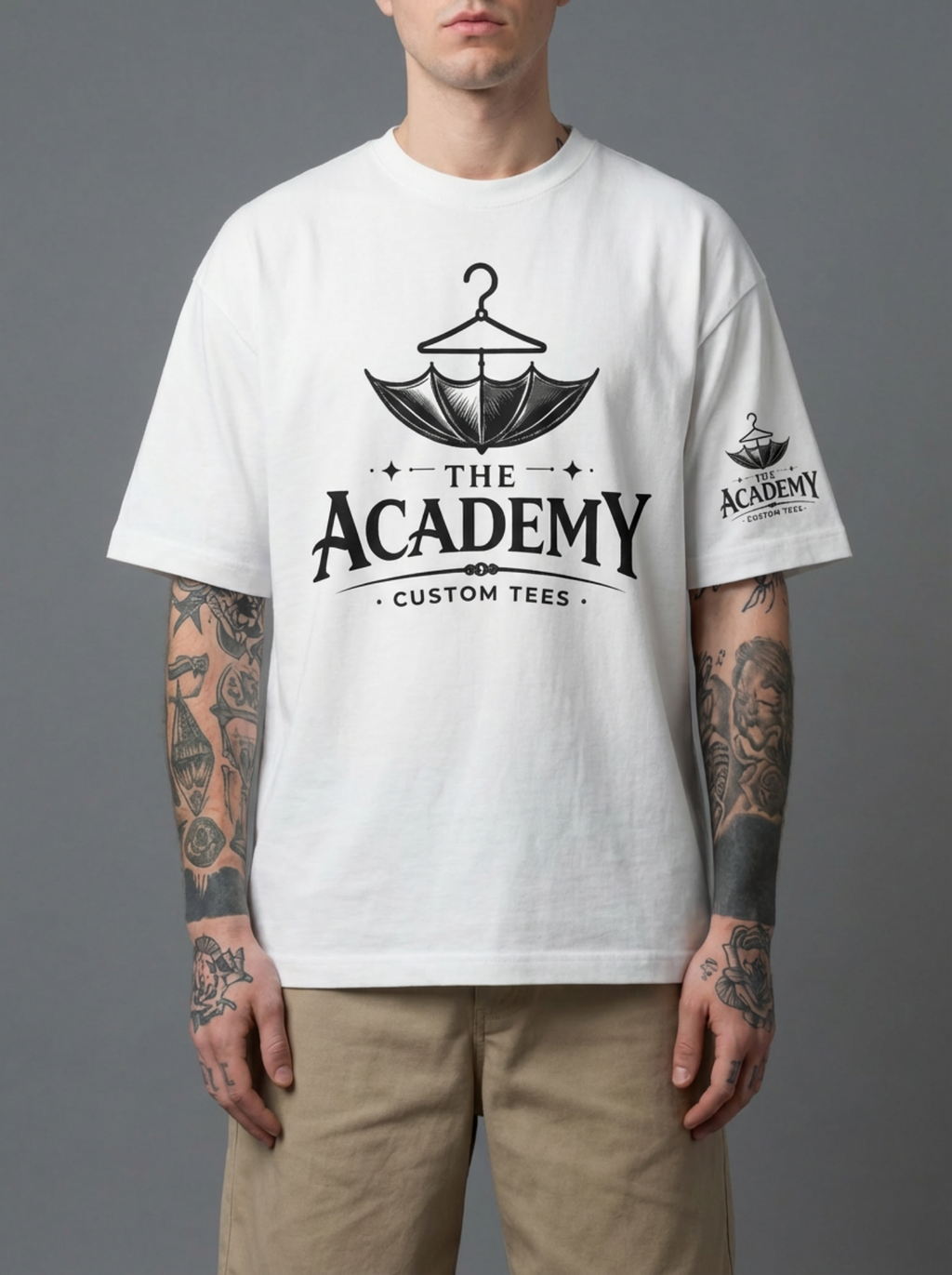 Academy Front Logo Tee