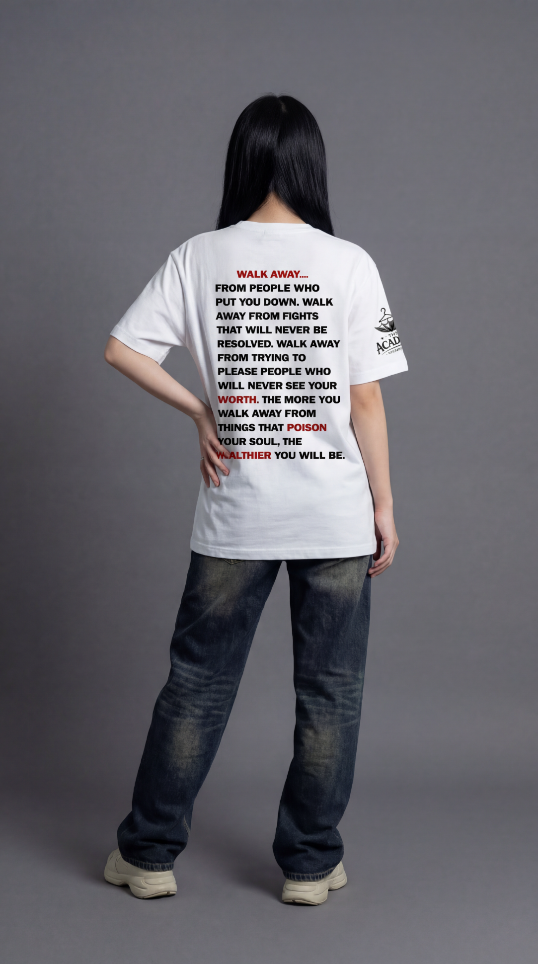 WALK AWAY ACADEMY GRAPHIC TEE