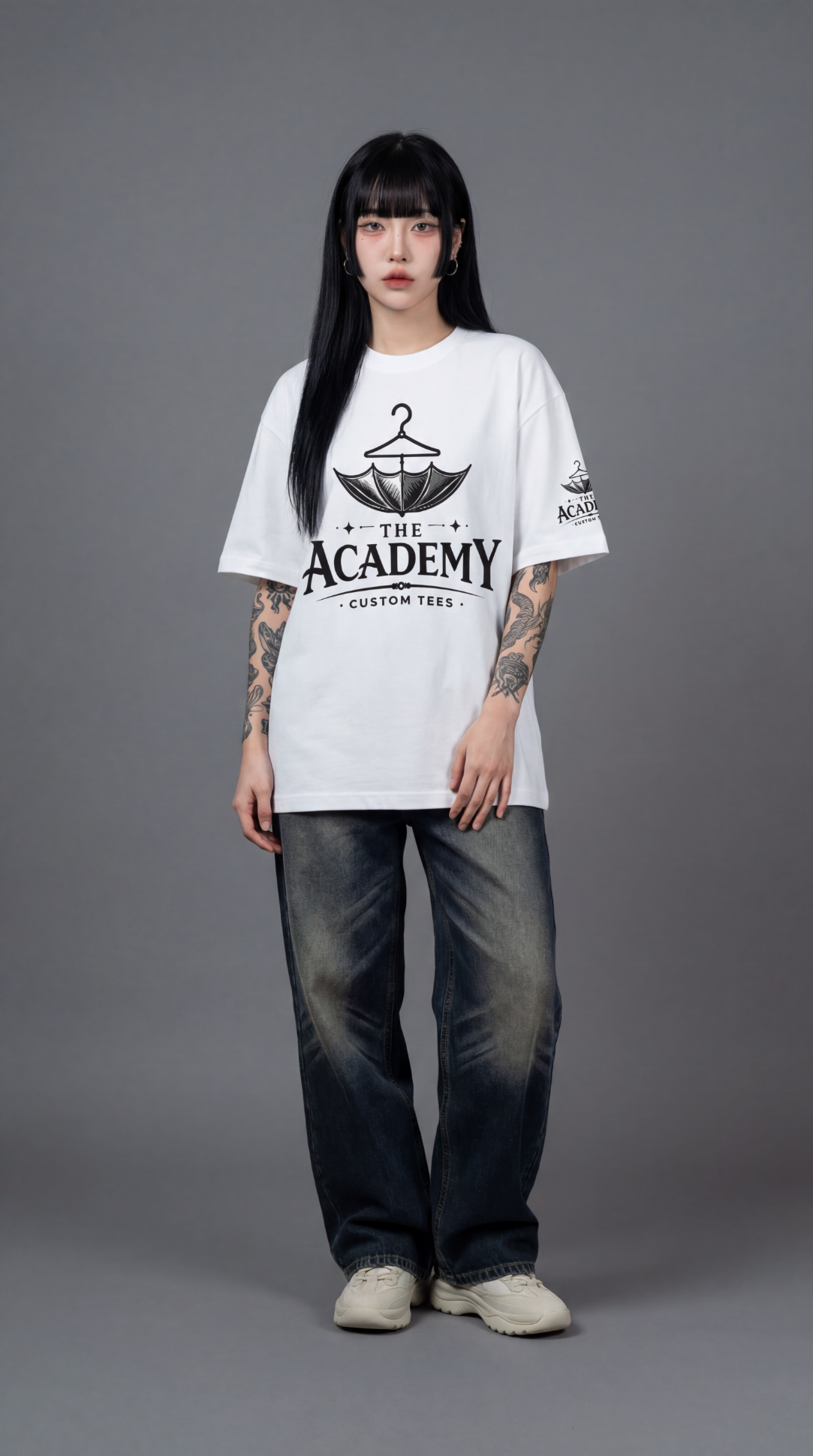 Academy Front Logo Tee