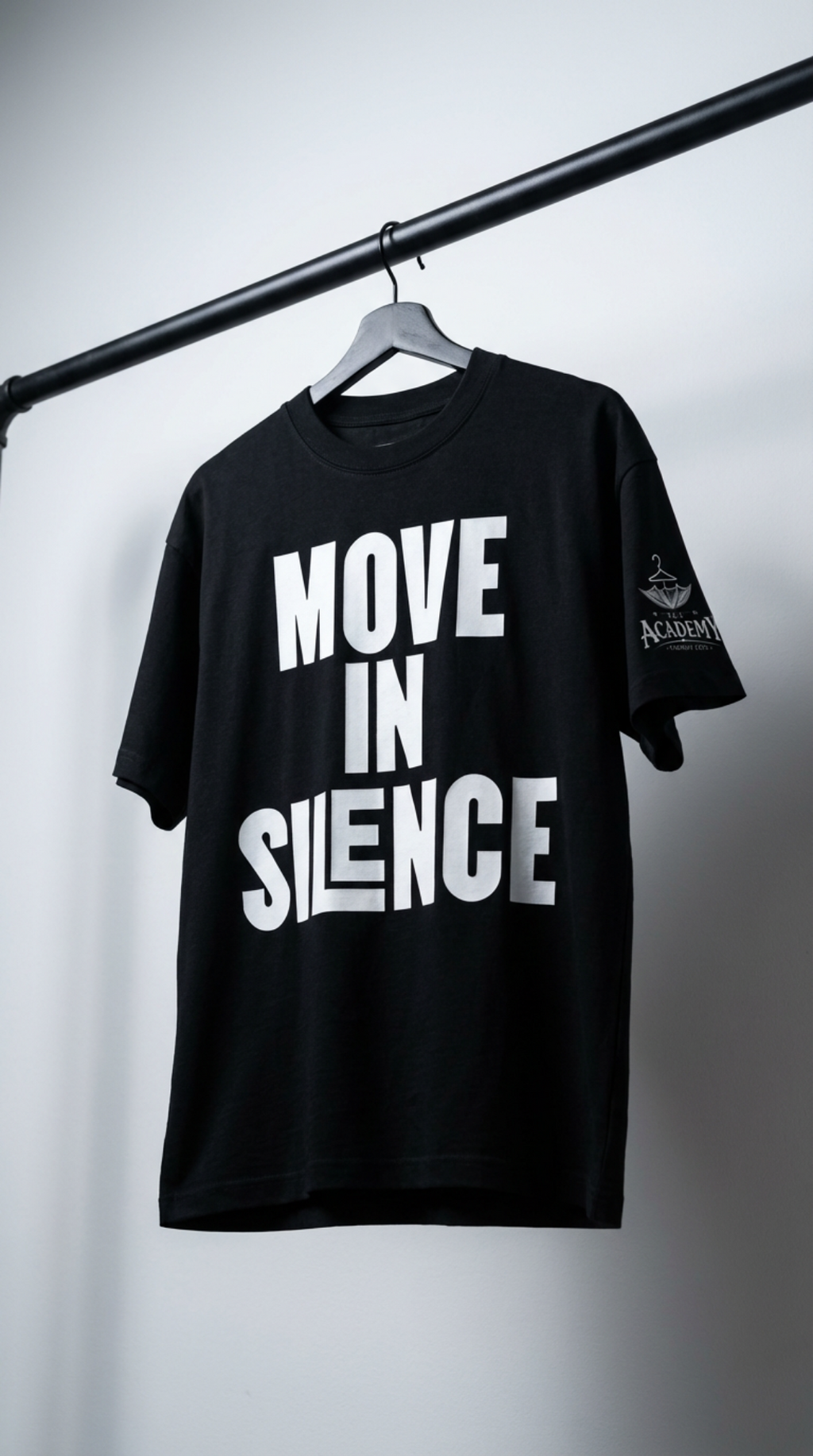 Move in Silence Academy Graphic Tee