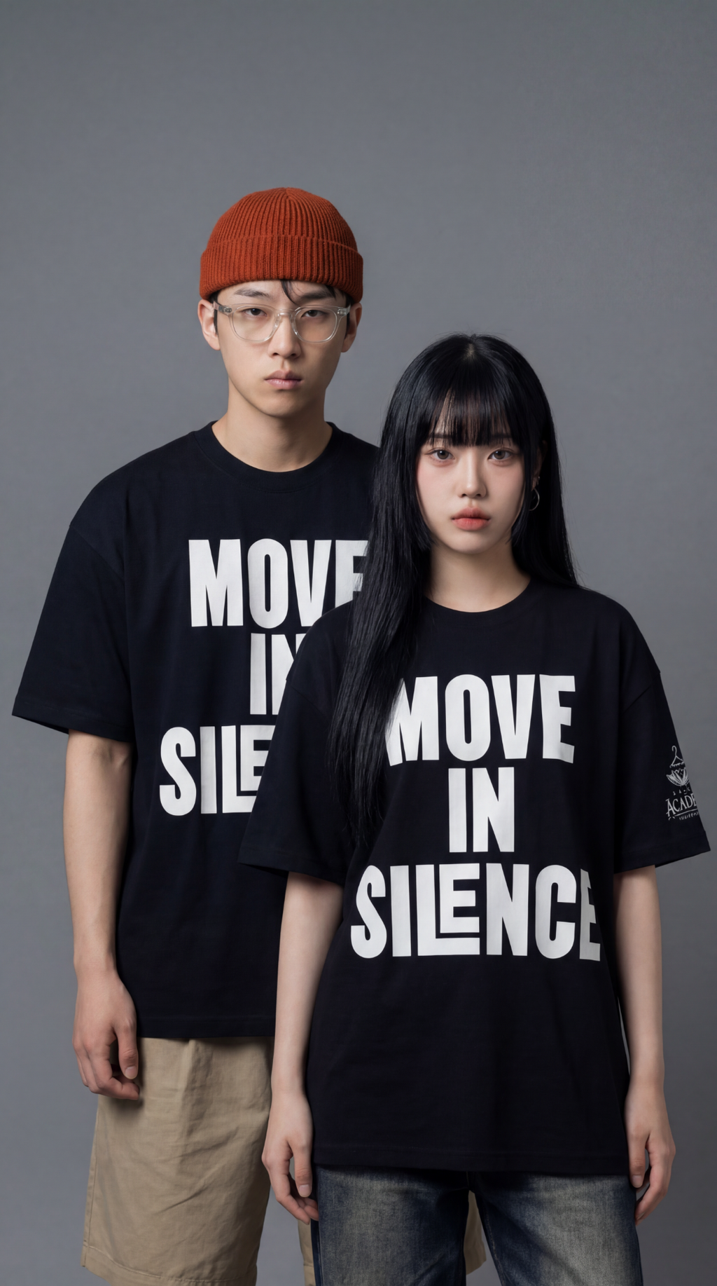 Move in Silence Academy Graphic Tee