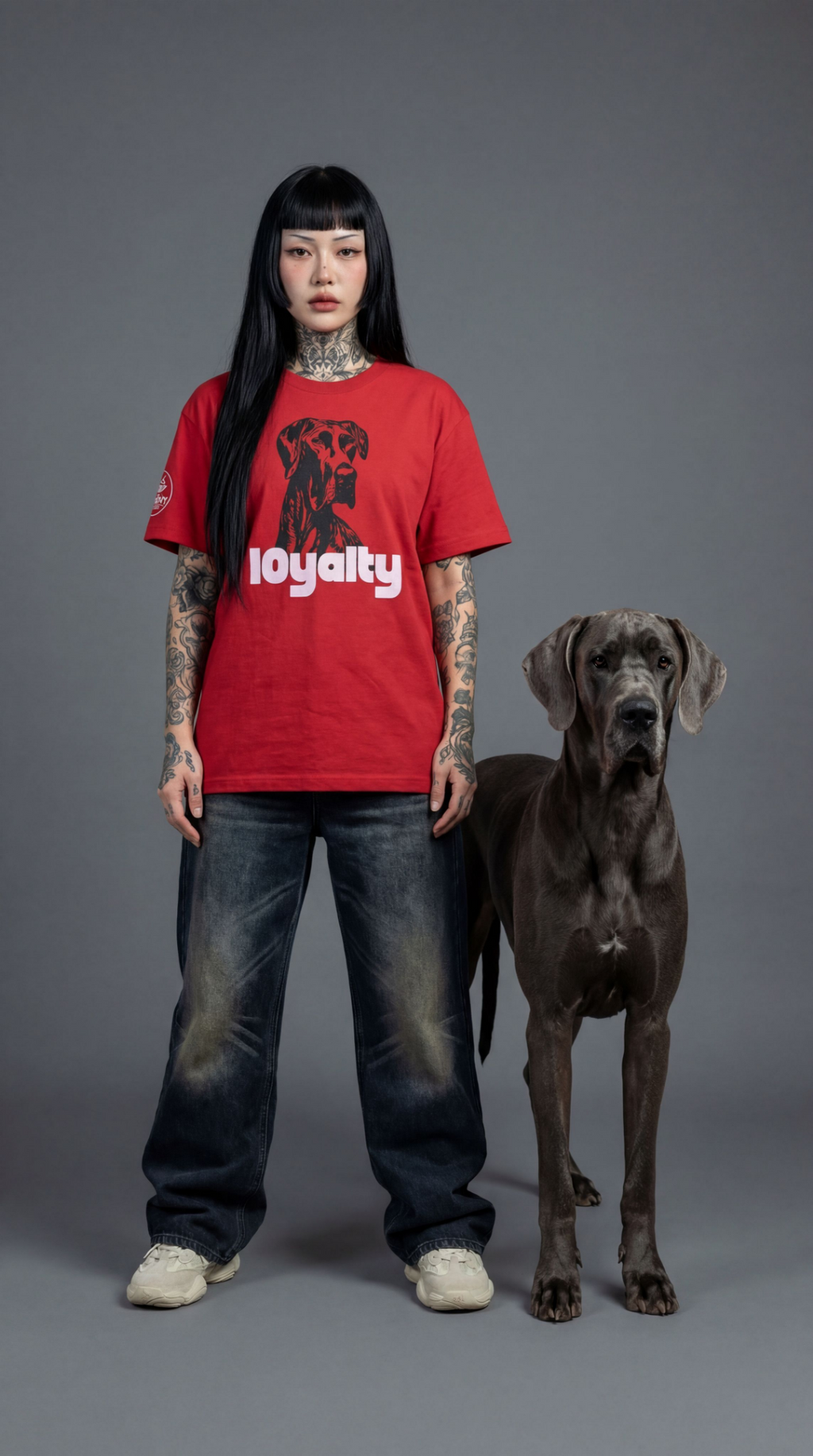 LOYALTY TEE WITH DOG