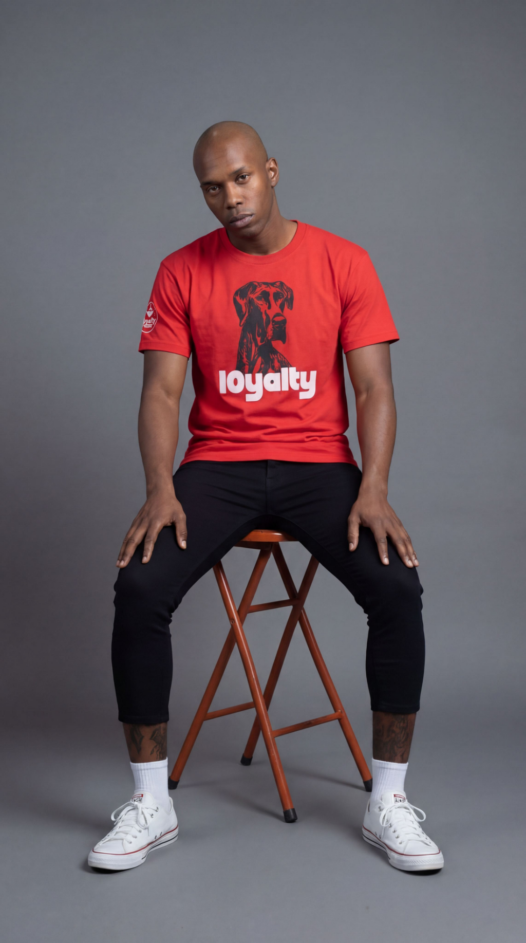 LOYALTY TEE WITH DOG